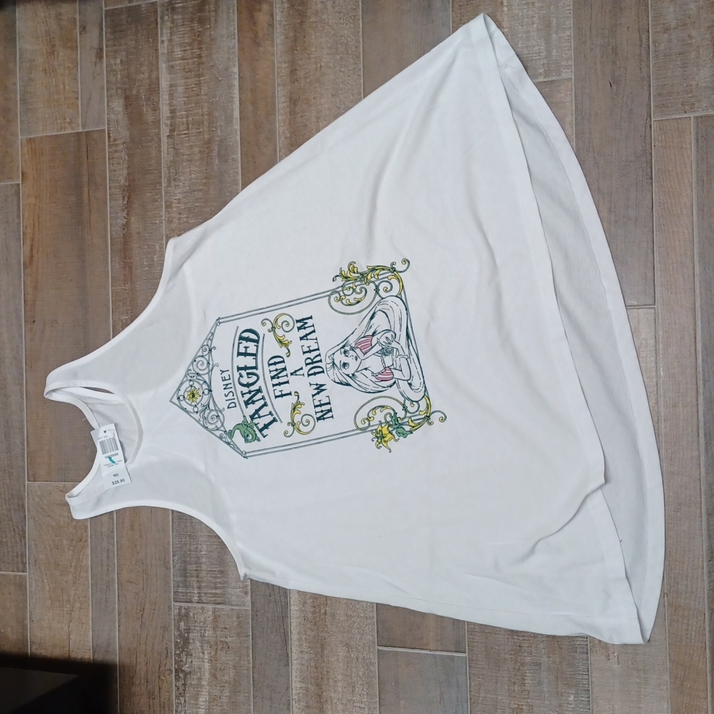 Womens Disney size medium racer back  tunic t shirt